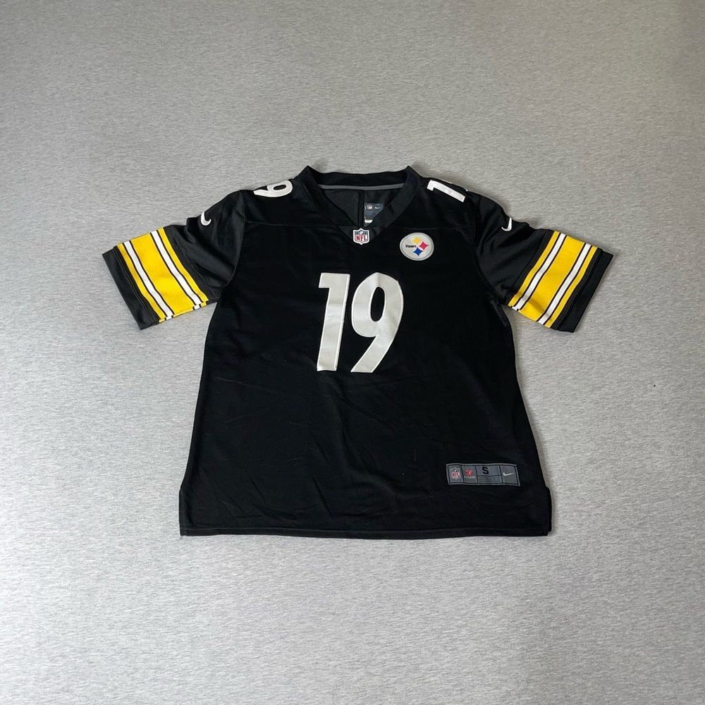 Nike Men’s NFL Pittsburgh Steelers #19 JuJu Smith-Schuster Sewn Football Jersey
